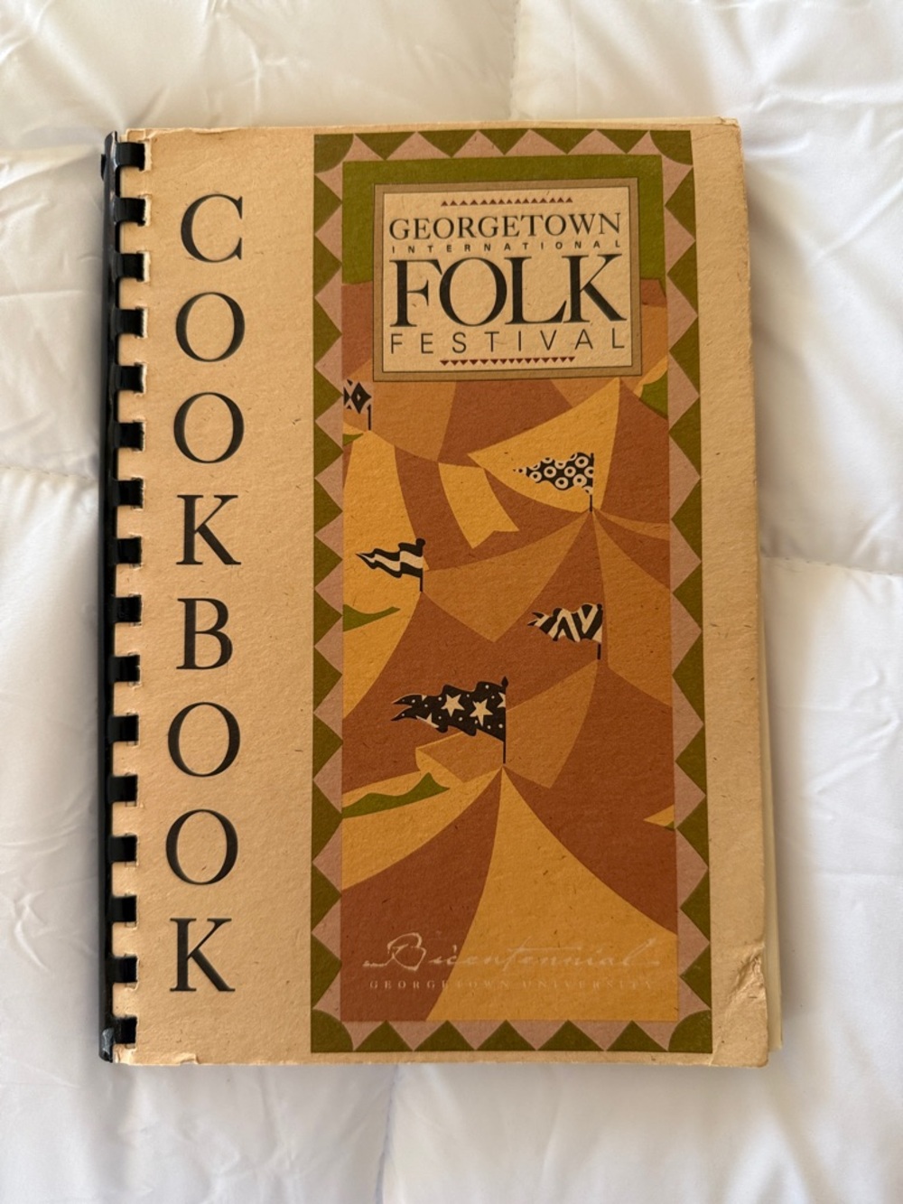 Georgetown Folk Festival Cookbook - Tan & Brown